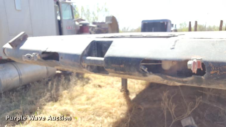 image for item EN9552 1959 Timpte LOF2T35 drop deck equipment trailer