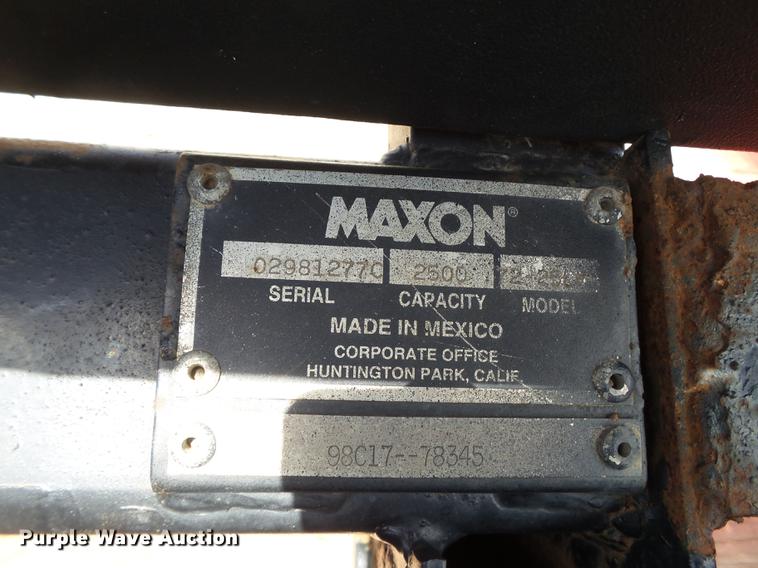 image for item EN9564 (3) end gate lift gates