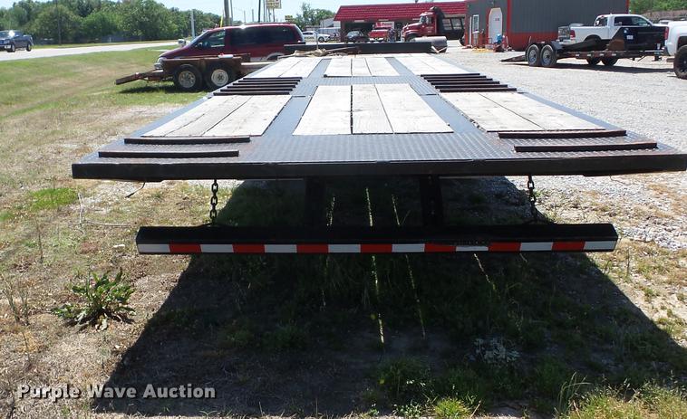 image for item J8515 2016 Overbilt Tag A Long tilt deck equipment trailer