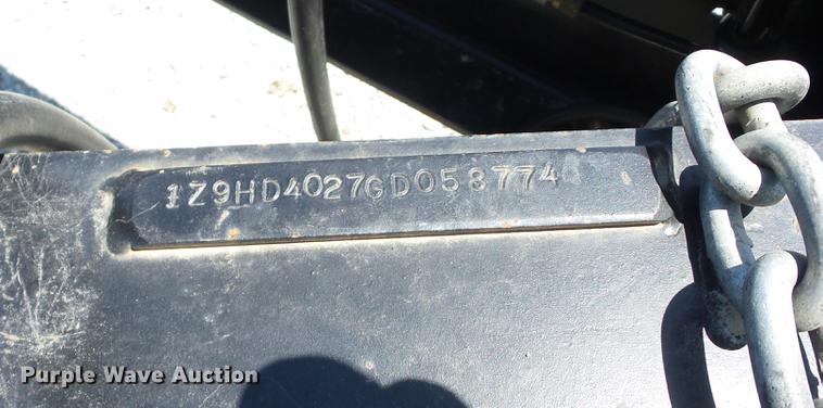 image for item J8515 2016 Overbilt Tag A Long tilt deck equipment trailer