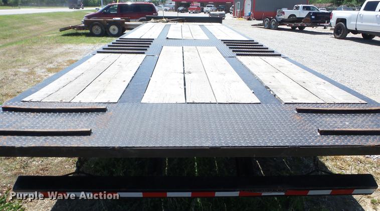 image for item J8515 2016 Overbilt Tag A Long tilt deck equipment trailer