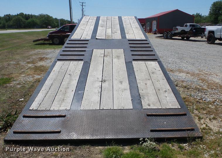 image for item J8515 2016 Overbilt Tag A Long tilt deck equipment trailer