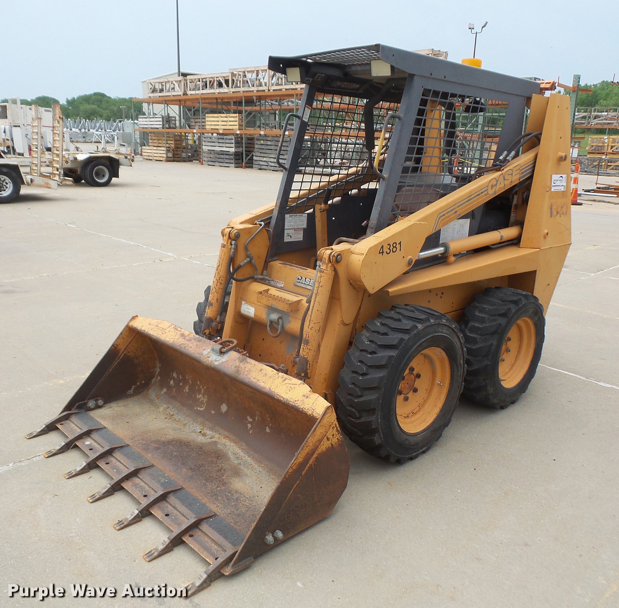 1999 Case 1840 skid steer in Topeka, KS Item DB6061 sold Purple Wave