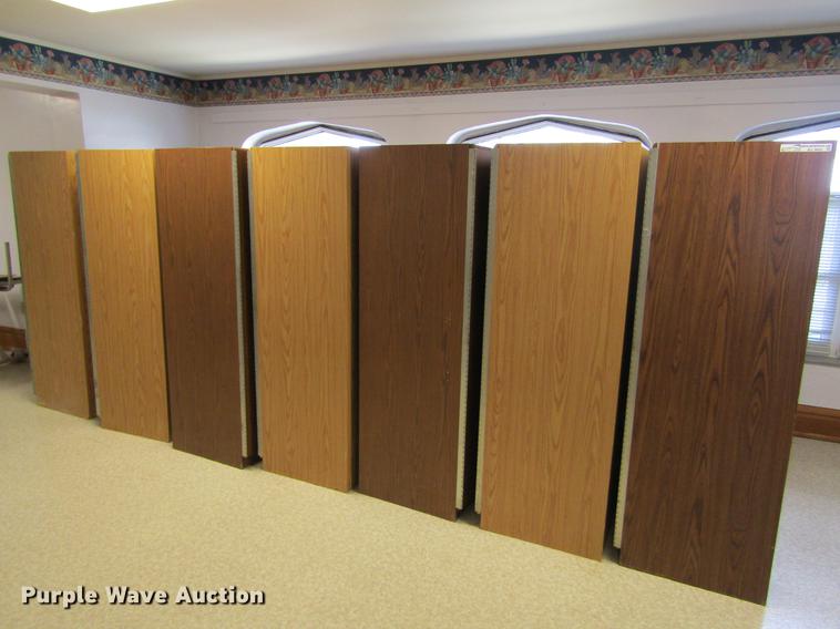 image for item BU9695 Approximately 14 double door wardrobe closets