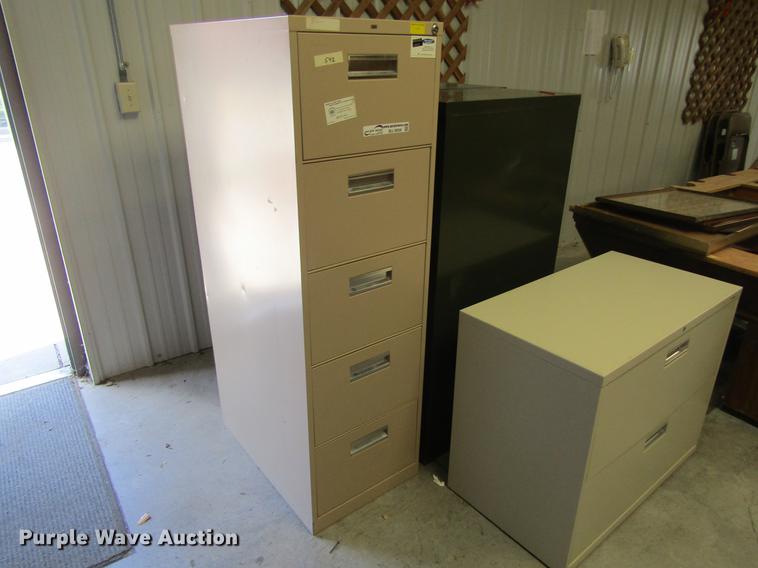 image for item BU9698 (4) file cabinets
