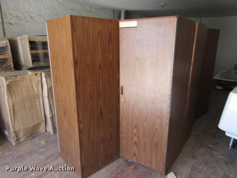image for item BU9701 (12) single door wardrobe closets