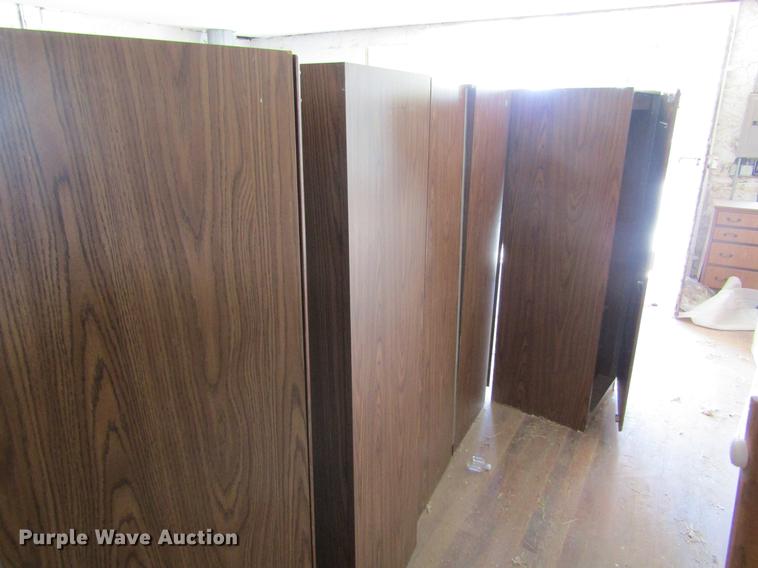 image for item BU9701 (12) single door wardrobe closets