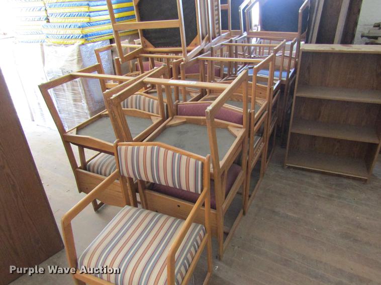 image for item BU9705 Approximately 26 wood chairs