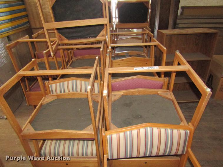 image for item BU9705 Approximately 26 wood chairs