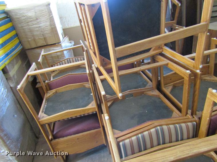 image for item BU9705 Approximately 26 wood chairs