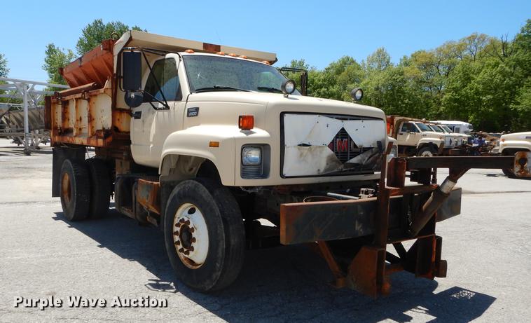 image for item DB6127 1997 GMC C8500 dump truck