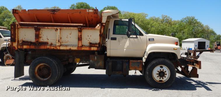 image for item DB6127 1997 GMC C8500 dump truck