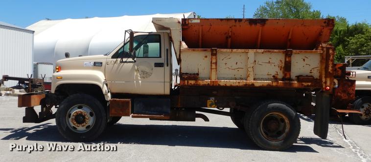 image for item DB6127 1997 GMC C8500 dump truck
