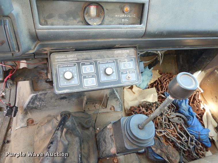 image for item DB6127 1997 GMC C8500 dump truck