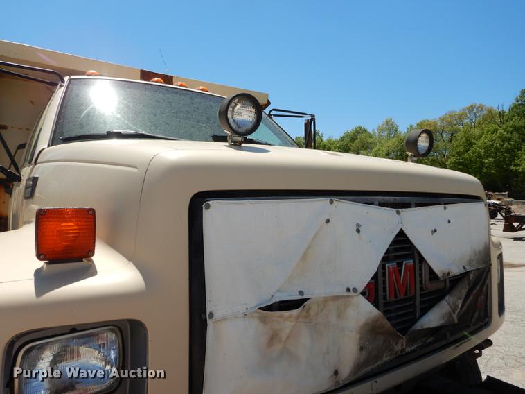 image for item DB6127 1997 GMC C8500 dump truck