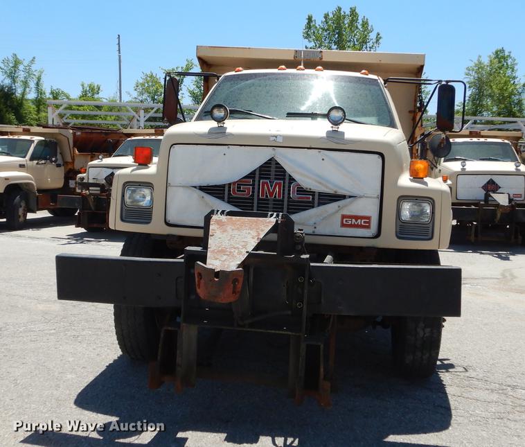image for item DB6128 1997 GMC C8500 dump truck