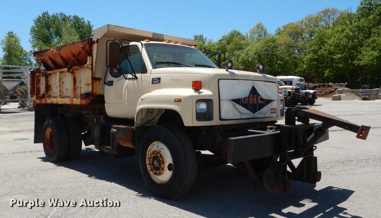 image for item DB6128 1997 GMC C8500 dump truck