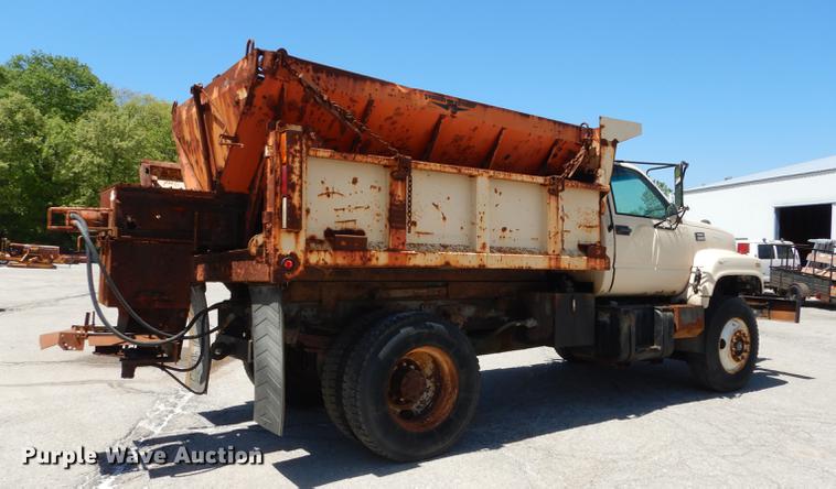 image for item DB6128 1997 GMC C8500 dump truck