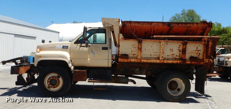 image for item DB6128 1997 GMC C8500 dump truck
