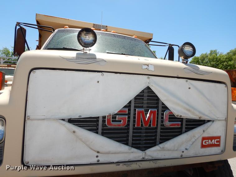 image for item DB6128 1997 GMC C8500 dump truck