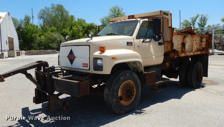 image for item DB6129 1997 GMC C8500 dump truck