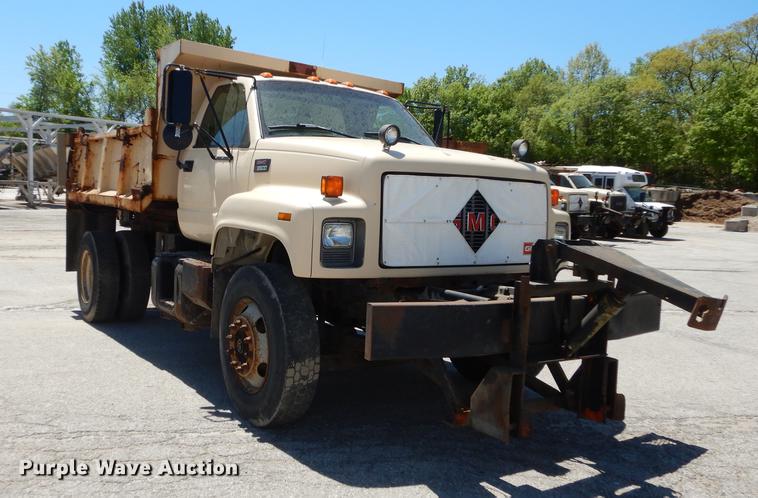 image for item DB6129 1997 GMC C8500 dump truck