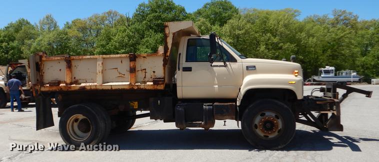 image for item DB6129 1997 GMC C8500 dump truck
