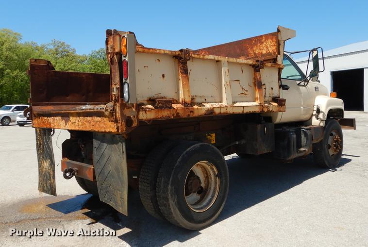 image for item DB6129 1997 GMC C8500 dump truck