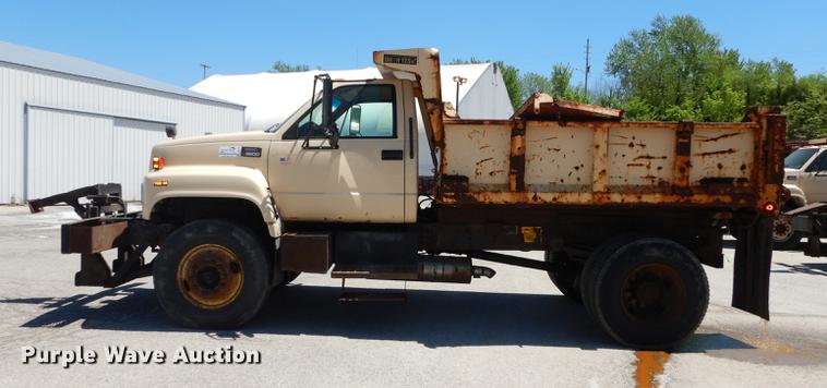 image for item DB6129 1997 GMC C8500 dump truck