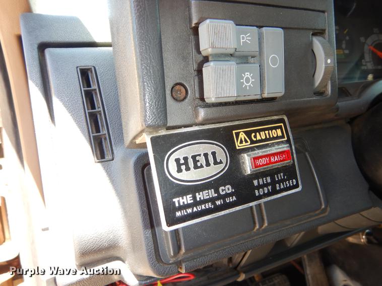 image for item DB6129 1997 GMC C8500 dump truck