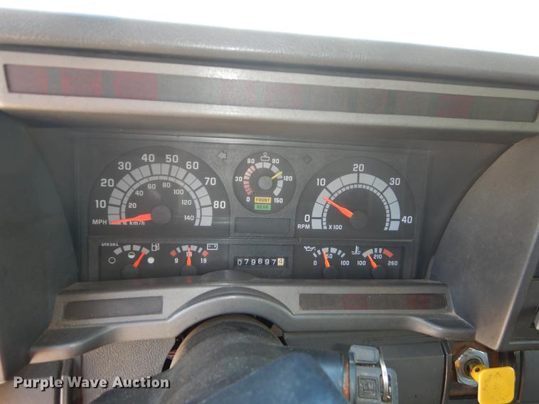 image for item DB6129 1997 GMC C8500 dump truck