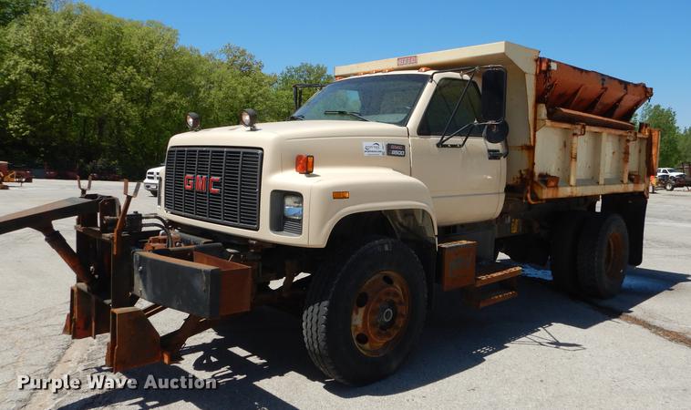 image for item DB6131 1997 GMC C8500 dump truck