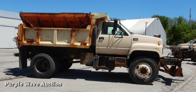 image for item DB6131 1997 GMC C8500 dump truck