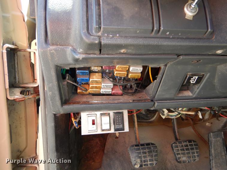 image for item DB6131 1997 GMC C8500 dump truck