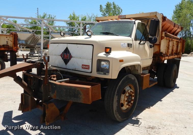 image for item DB6132 1997 GMC C8500 dump truck