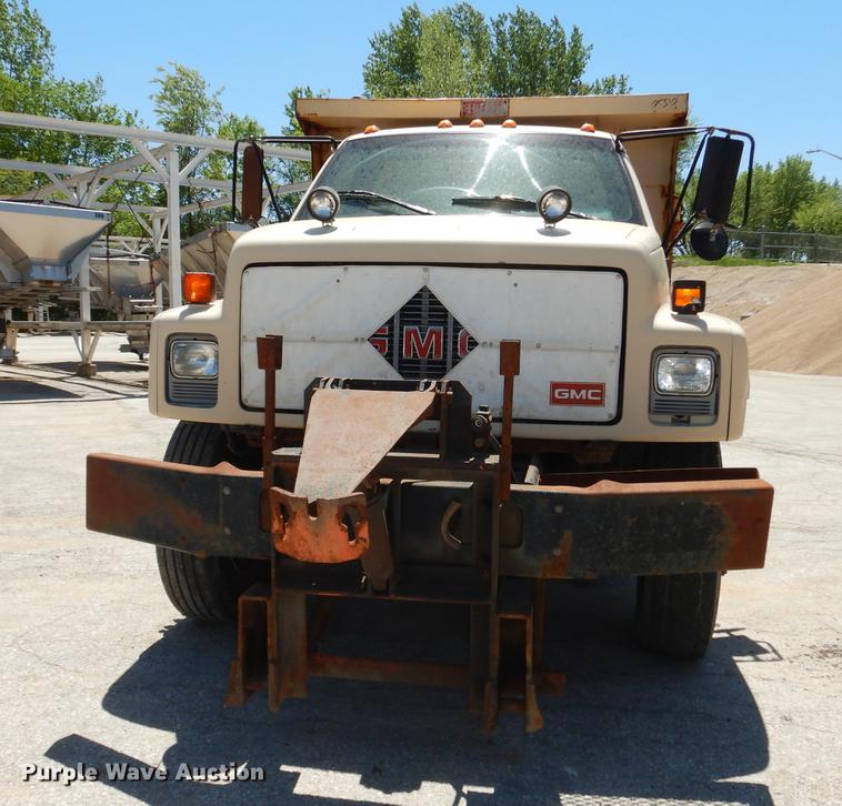 image for item DB6132 1997 GMC C8500 dump truck