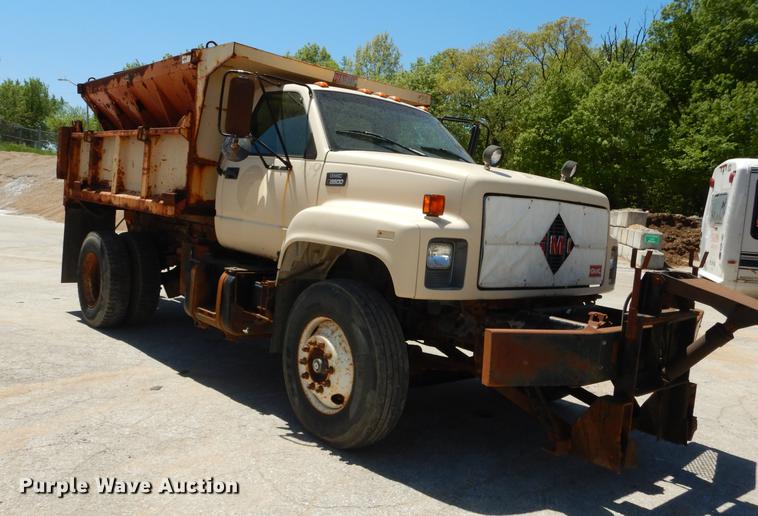 image for item DB6132 1997 GMC C8500 dump truck