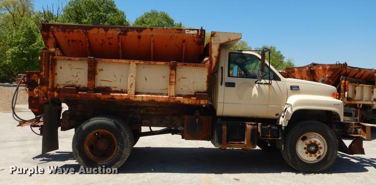 image for item DB6132 1997 GMC C8500 dump truck