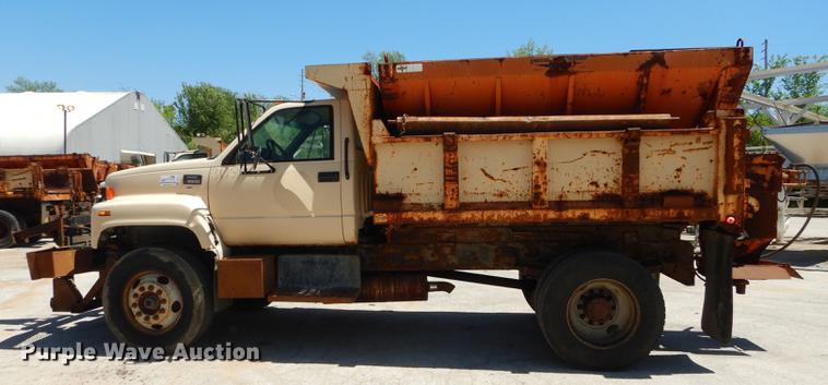 image for item DB6132 1997 GMC C8500 dump truck