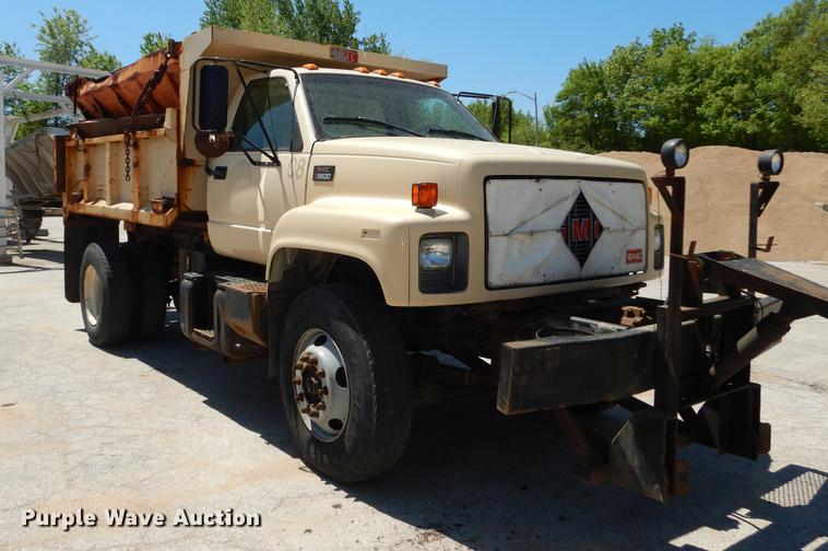 image for item DB6133 1997 GMC C8500 dump truck
