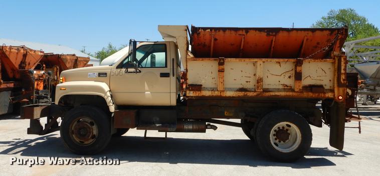 image for item DB6133 1997 GMC C8500 dump truck