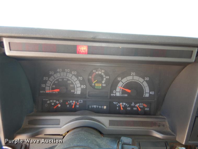 image for item DB6133 1997 GMC C8500 dump truck