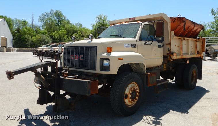 image for item DB6134 1997 GMC C8500 dump truck