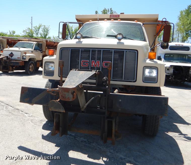 image for item DB6134 1997 GMC C8500 dump truck