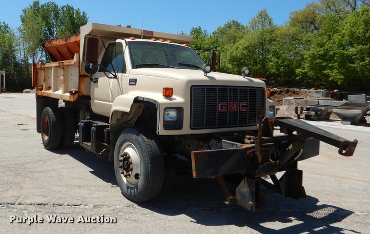 image for item DB6134 1997 GMC C8500 dump truck