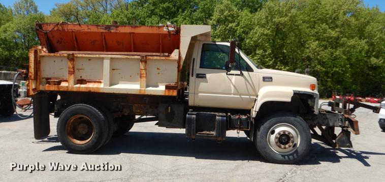 image for item DB6134 1997 GMC C8500 dump truck