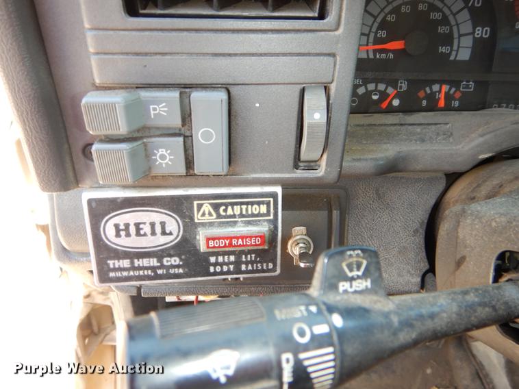 image for item DB6134 1997 GMC C8500 dump truck