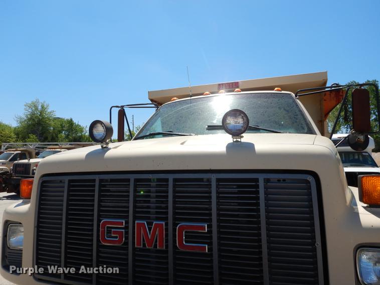 image for item DB6134 1997 GMC C8500 dump truck