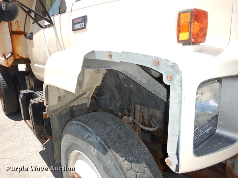 image for item DB6134 1997 GMC C8500 dump truck