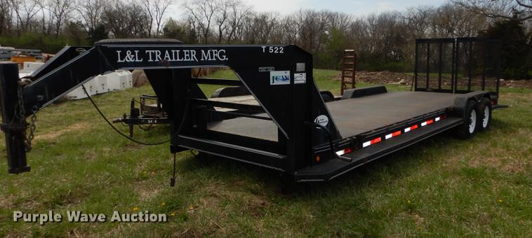 image for item DB6188 2003 L&L equipment trailer